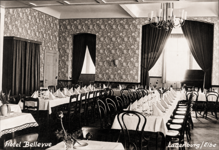 Historisches Foto des Hotel Bellevue Historisches Foto des Hotel Bellevue